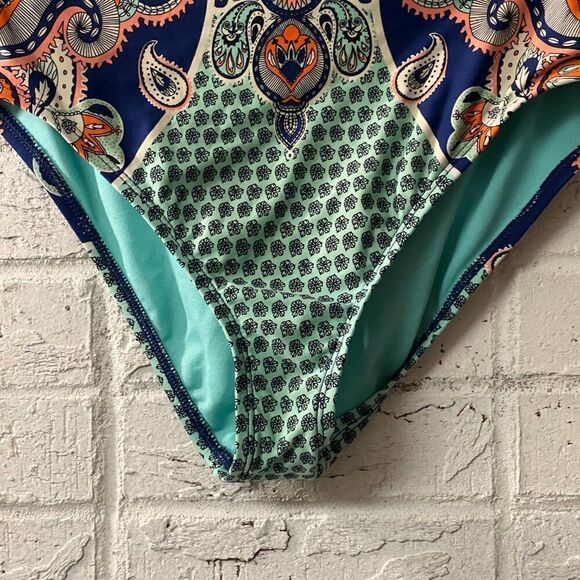 Gibson Paisley Modest Swim Suit Bottom Medium - Picture 3 of 10